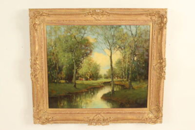 Landscape painting by George Thompson Pritchard