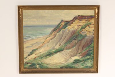 Painting by Arthur Hazzard (1872-1930) titled "Laguna Coast"