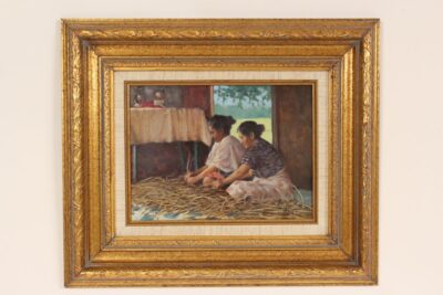 Painting by Olaf Palm (1935-2000)