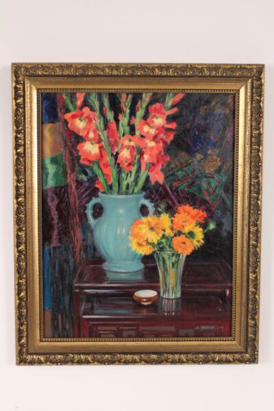 Painting by Aaron Hanin (1912-1990)