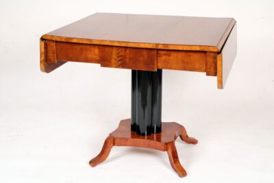 Biedermeier birch sofa table
