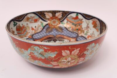 19th Century Imari Punch Bowl