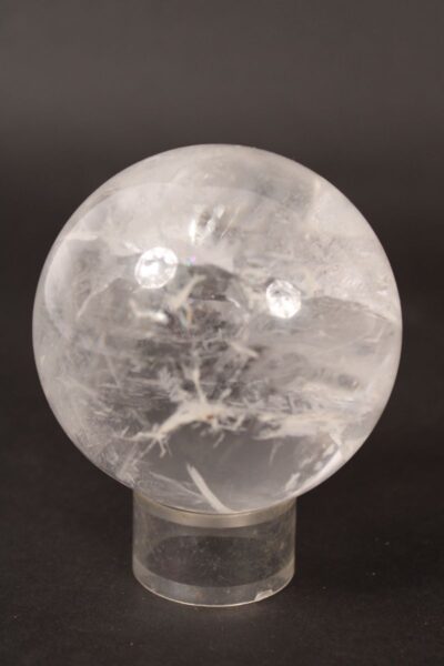 Rock Crystal Orb on  Stand