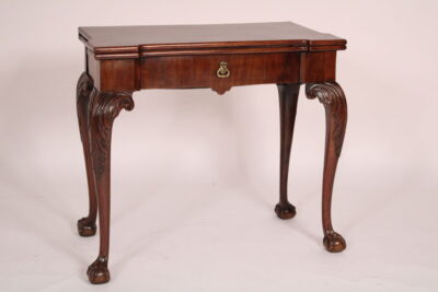 18th Century George II Mahogany Games Table