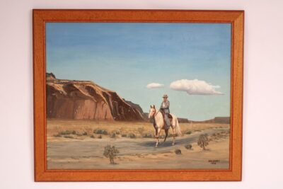 Western Painting by Chad Hulbert (1897-1974)