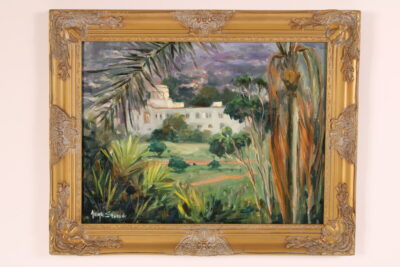 Painting of The Hotel Laguna by Allayn Stevens
