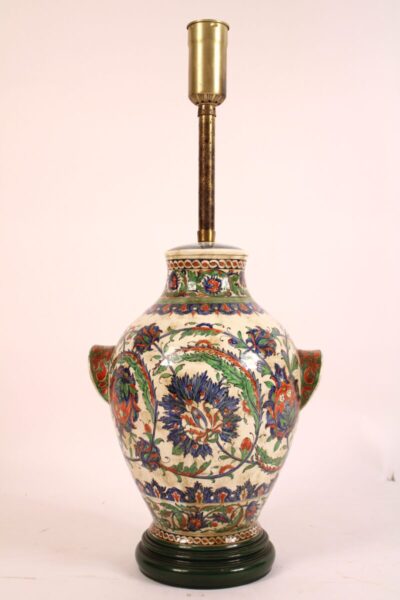 Iznik Pottery Lamp Base
