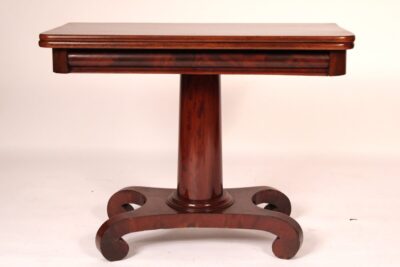 19th Century Classical Mahogany Games Table