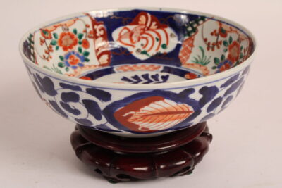 Imari Porcelain Bowl on a Stand