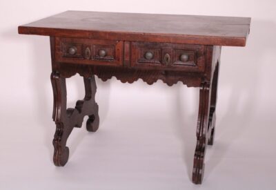 18th Century Continental Walnut Sofa Table