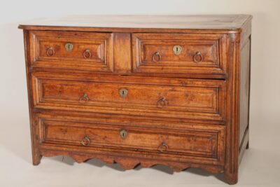 18th Century Regence Provincial Oak Chest of Drawers