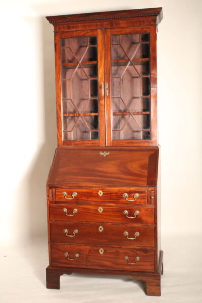 George III Mahogany Secretary