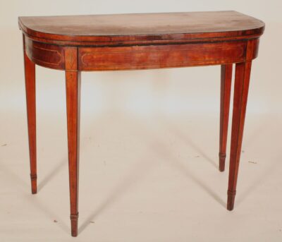 18th Century George III Satinwood Games Table