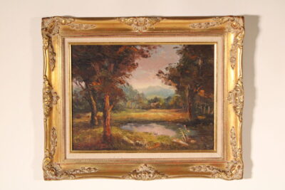 Impressionist Landscape Painting by Leslie Furlong (1905-1989)